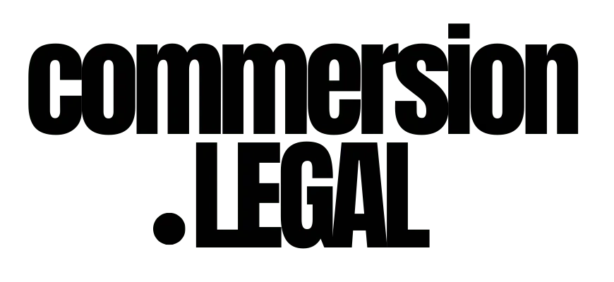 Commersion Legal logo in black text