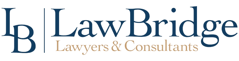 Law Bridge logo: Law Firm Lawyers & Consultants