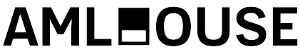 AML Ouse logo in black text on a green background.