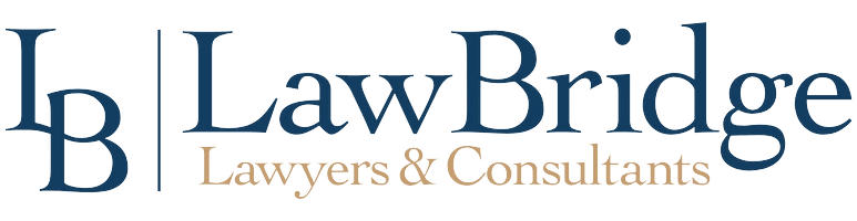 Law Bridge logo: Law Firm Lawyers & Consultants